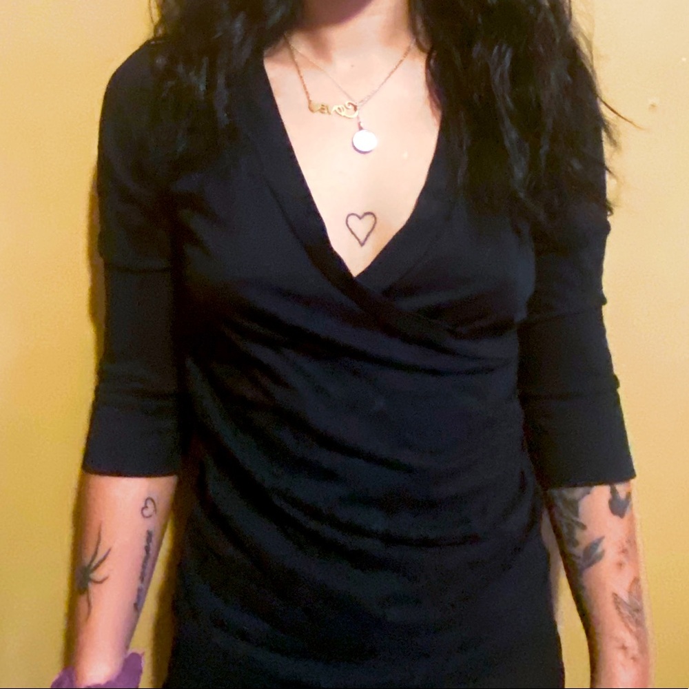 V neck shirt